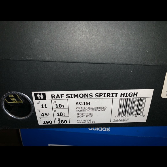 RAF Simons adidas spirit high - Picture 3 of 6